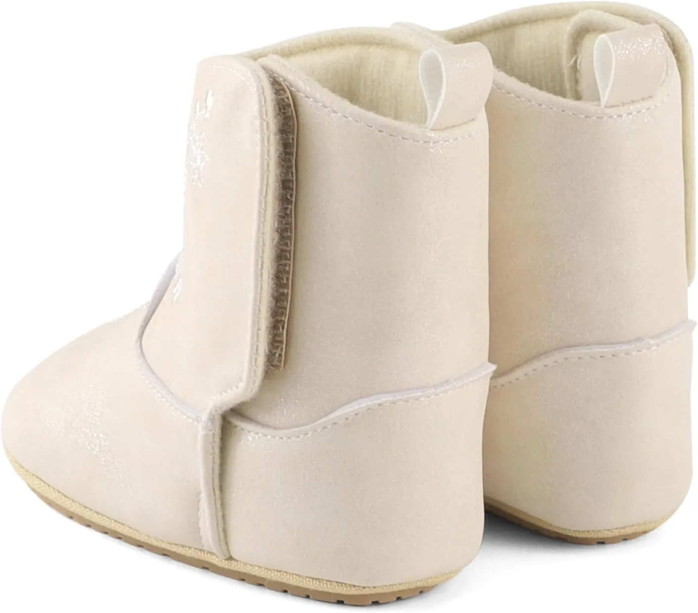 ESTAMICO Baby Girls Embroidery Western Boots