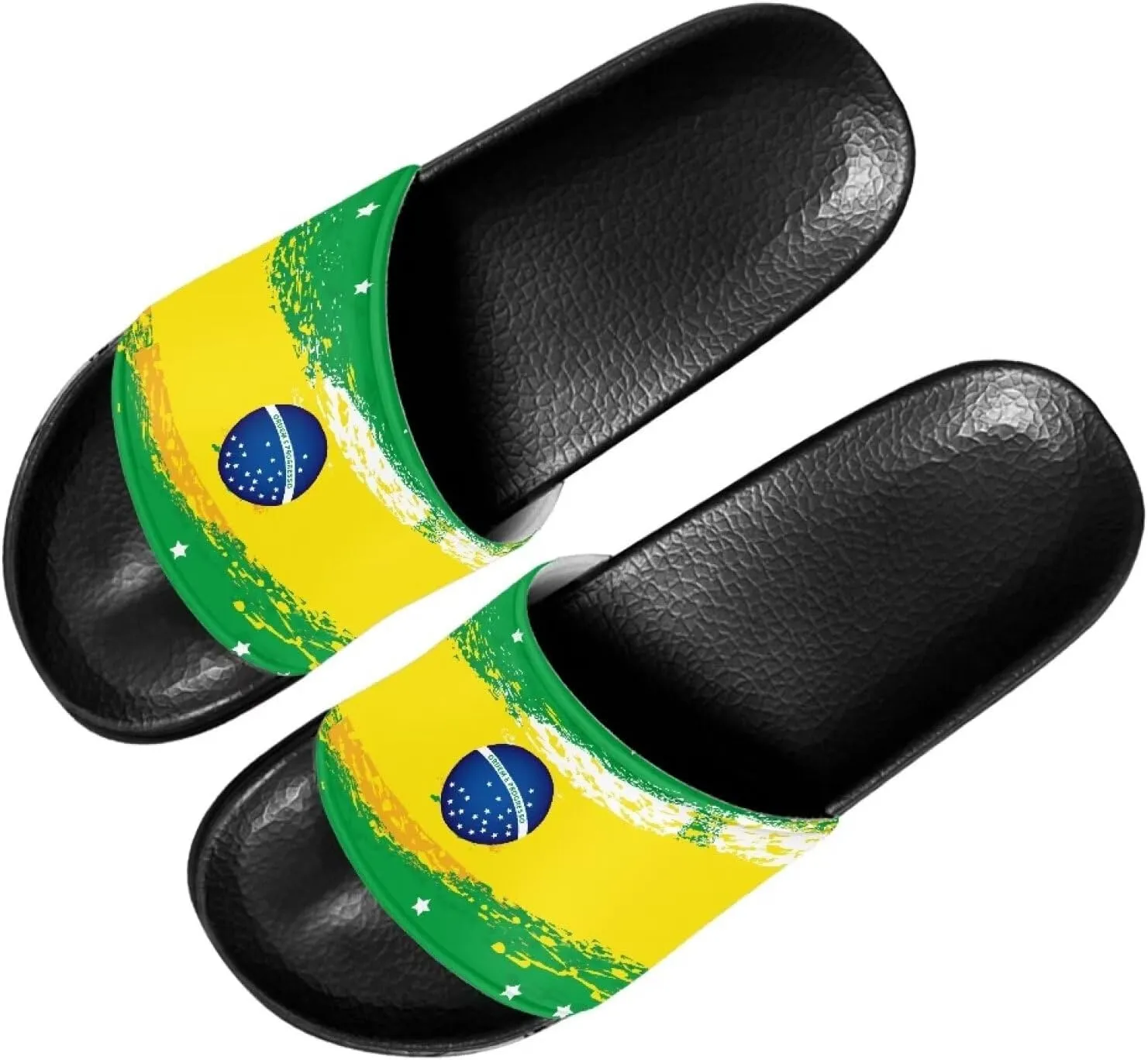 EVA Single Band Women Slides Sandals Beach Casual Sandals Soft Bathroom Shower Open Toe Slippers
