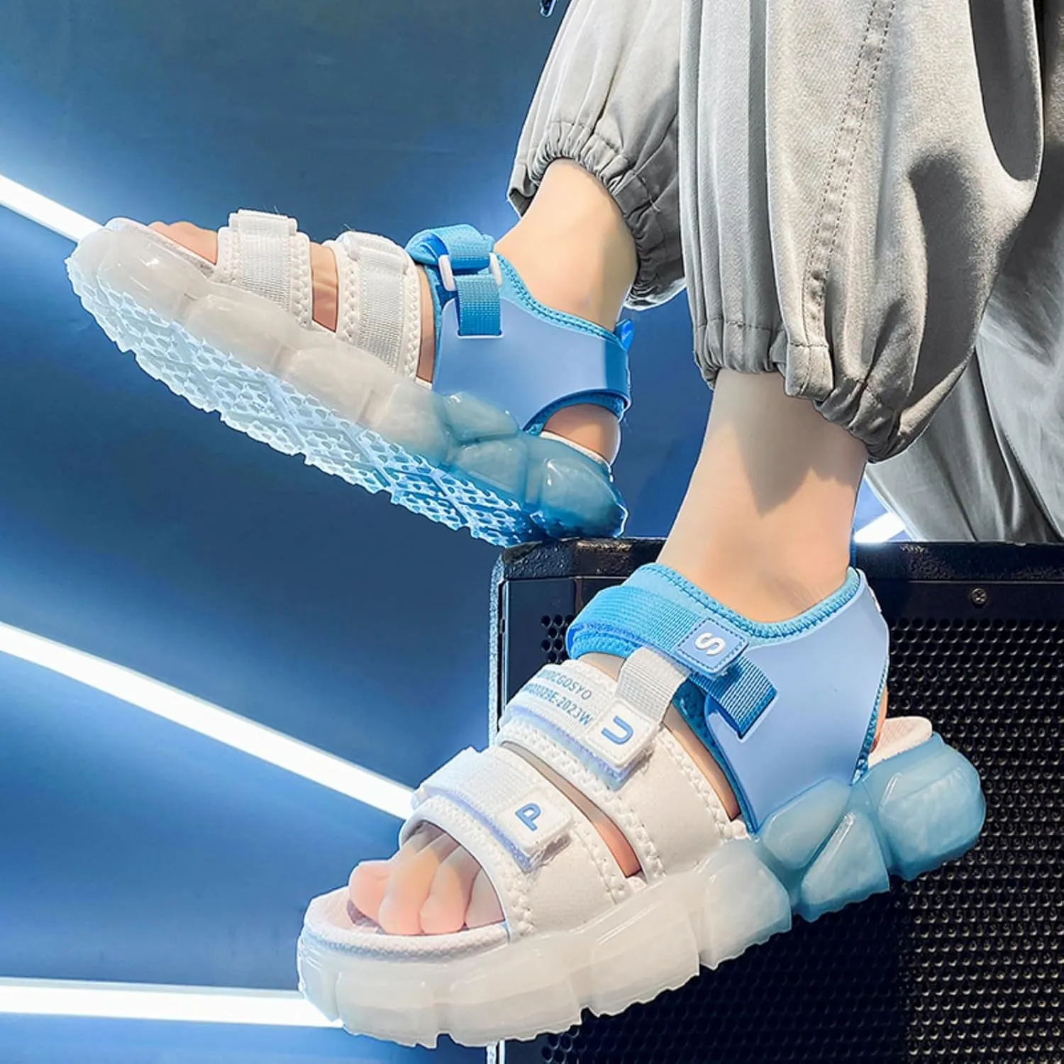 Factory Direct Delivery Directly shipped from the factory Men's Walking Sandals Summer Athletic Sandals Lightweight Breathable Sporty Water Shoes for Beach, Casual Travel and Outdoor Adventures