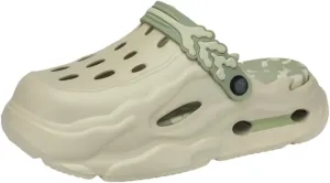 Fashion comfortable platform clogs for men, 4CM height - increasing, cloud slides, casual slippers, beach shoes, cool sandals
