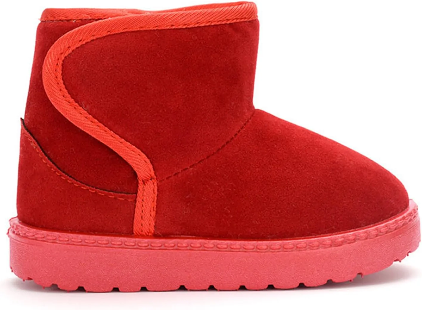 Fashion Winter Bowknot Platform Boots Kids Ankle Boots Toddler Kids Wool Lined Slippers Girls Boys Outdoor Warm Indoor Home Anti Slip Trendy Mini Boots