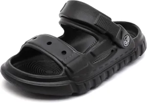 Femizee Kids 2-in-1 Sandals and Slides for Boys & Girls Lightweight Waterproof Slip-On Sandals Summer Water Shoes for Beach Pool Garden Play