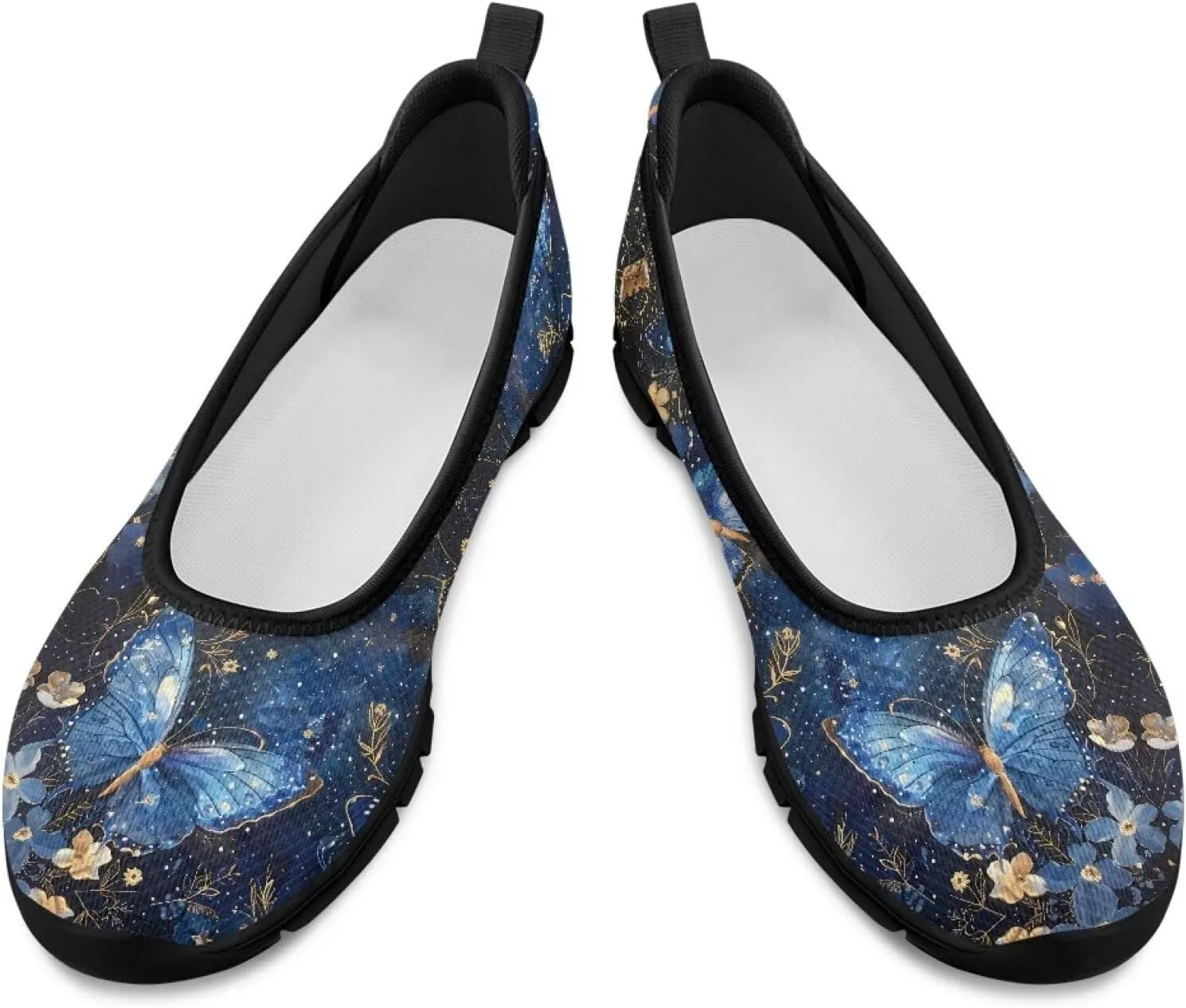 Flat Shoes for Women Dressy Work Round Toe Flats for Women Casual Slip On Shoes