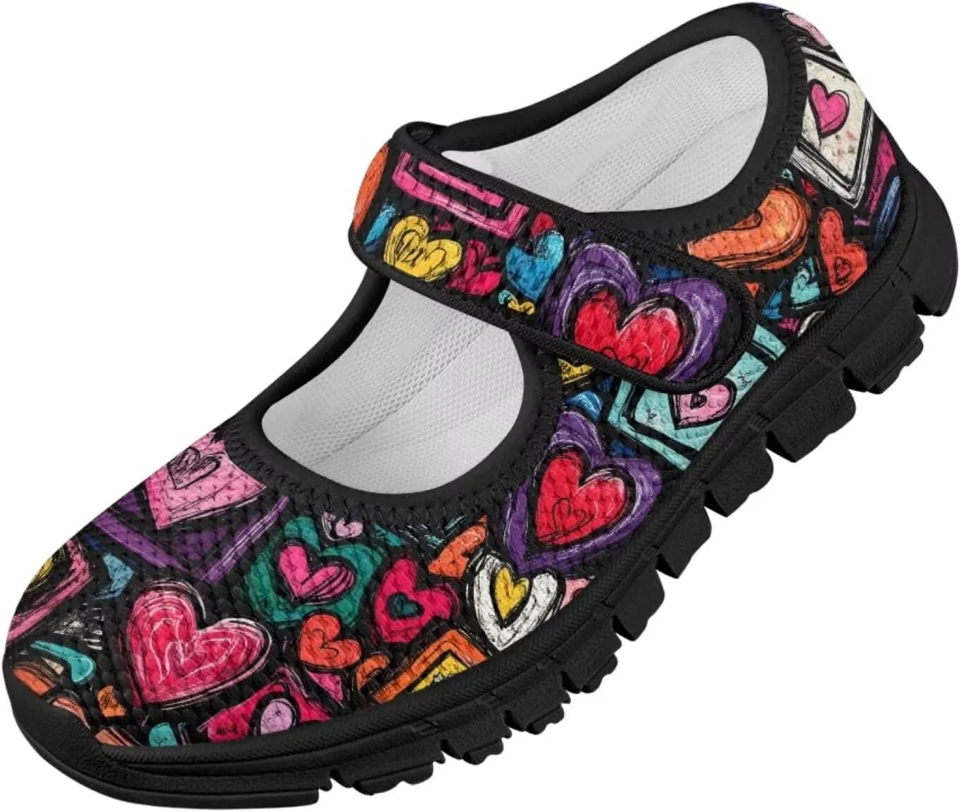 Forchrinse Sunflower Otter Pattern Toddlers Girls Dress Shoes Floral Mary Jane Flats Party School Uniform Shoes Lightweight Flats Sneakers for Kids,Size 11-2.5