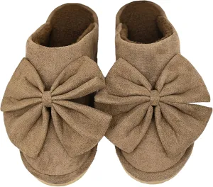 Funky Junque Cozy Plush Women's Memory Foam Slippers - Mother's Day Gift - Indoor/Outdoor Slip-Ons