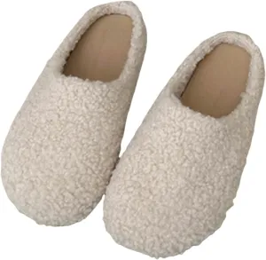 Fuzzy Bedroom Slippers for Men Soft and Comfortable Non Slip Slipper Warm Winter Slip On Slippers for Women