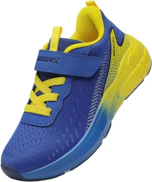 GEERX Kids Sneakers Toddler Boys Running Tennis Shoes Lightweight Breathable Sport Athletic