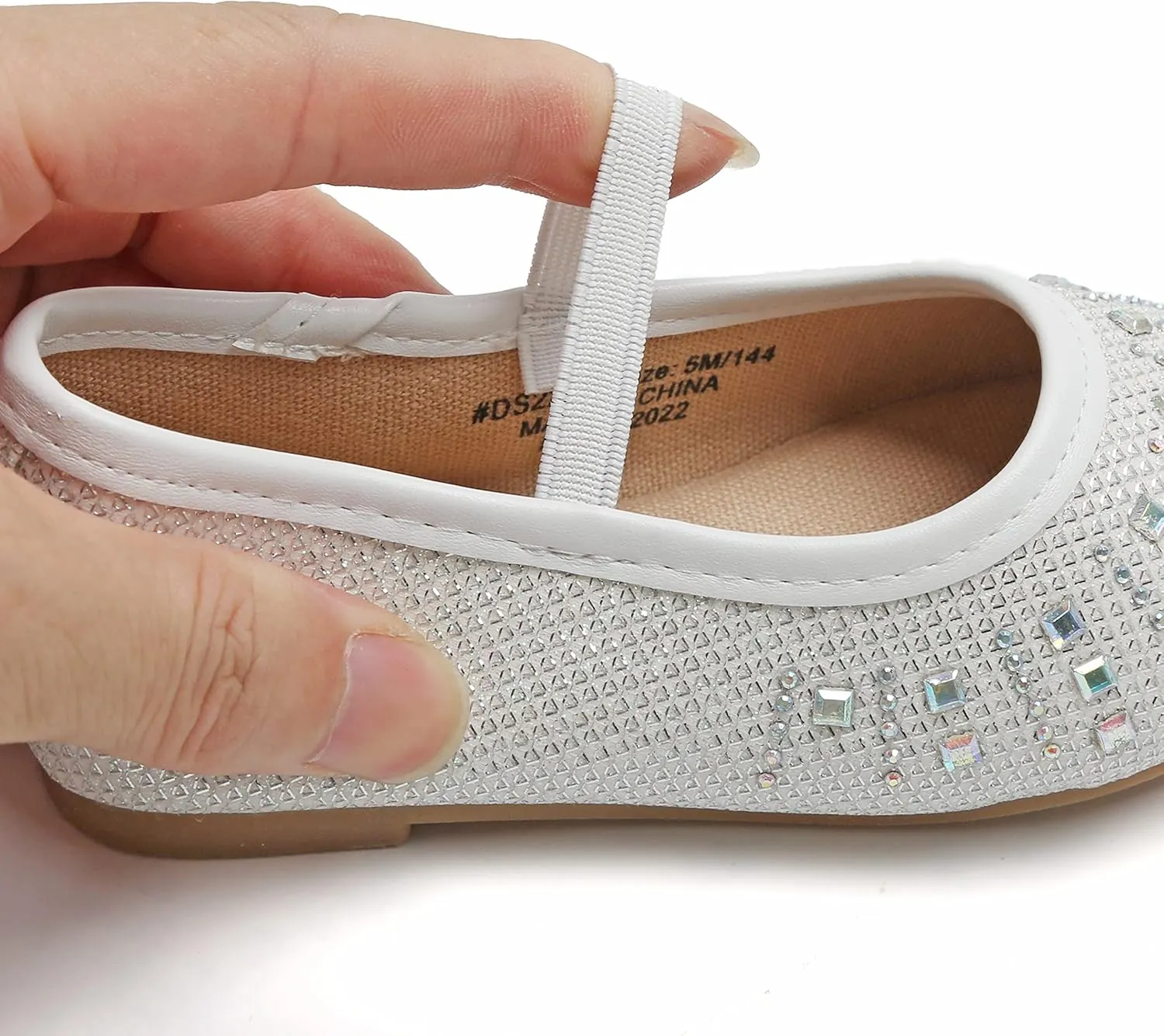 GINFIVE Toddler Girls Dress Shoes Little Girls Mary Janes Ballerina Flats Shoes Toddler