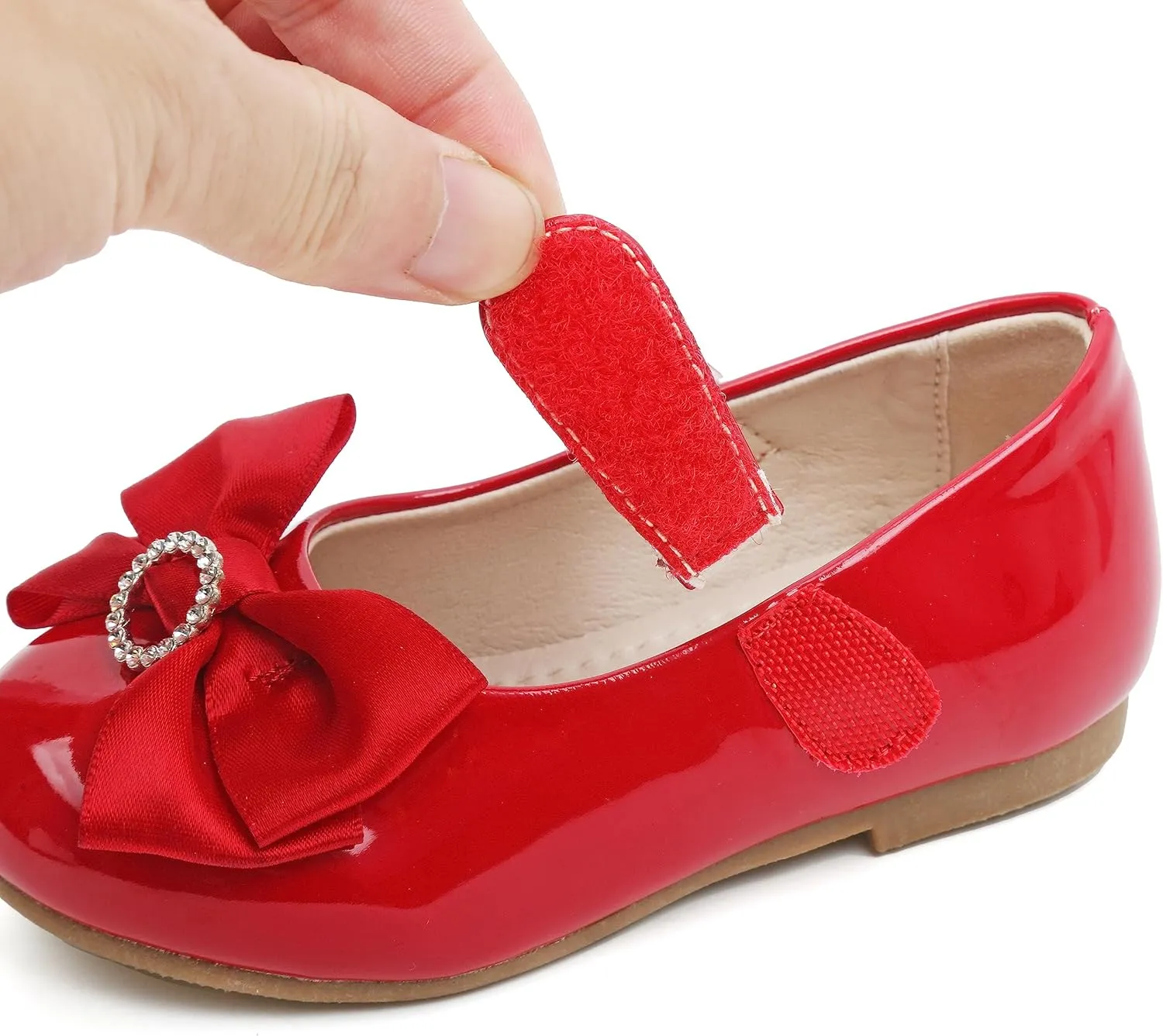 GINFIVE Toddler Girls Dress Shoes Mary Janes Ballerina Flats for Girls Shoes Toddler