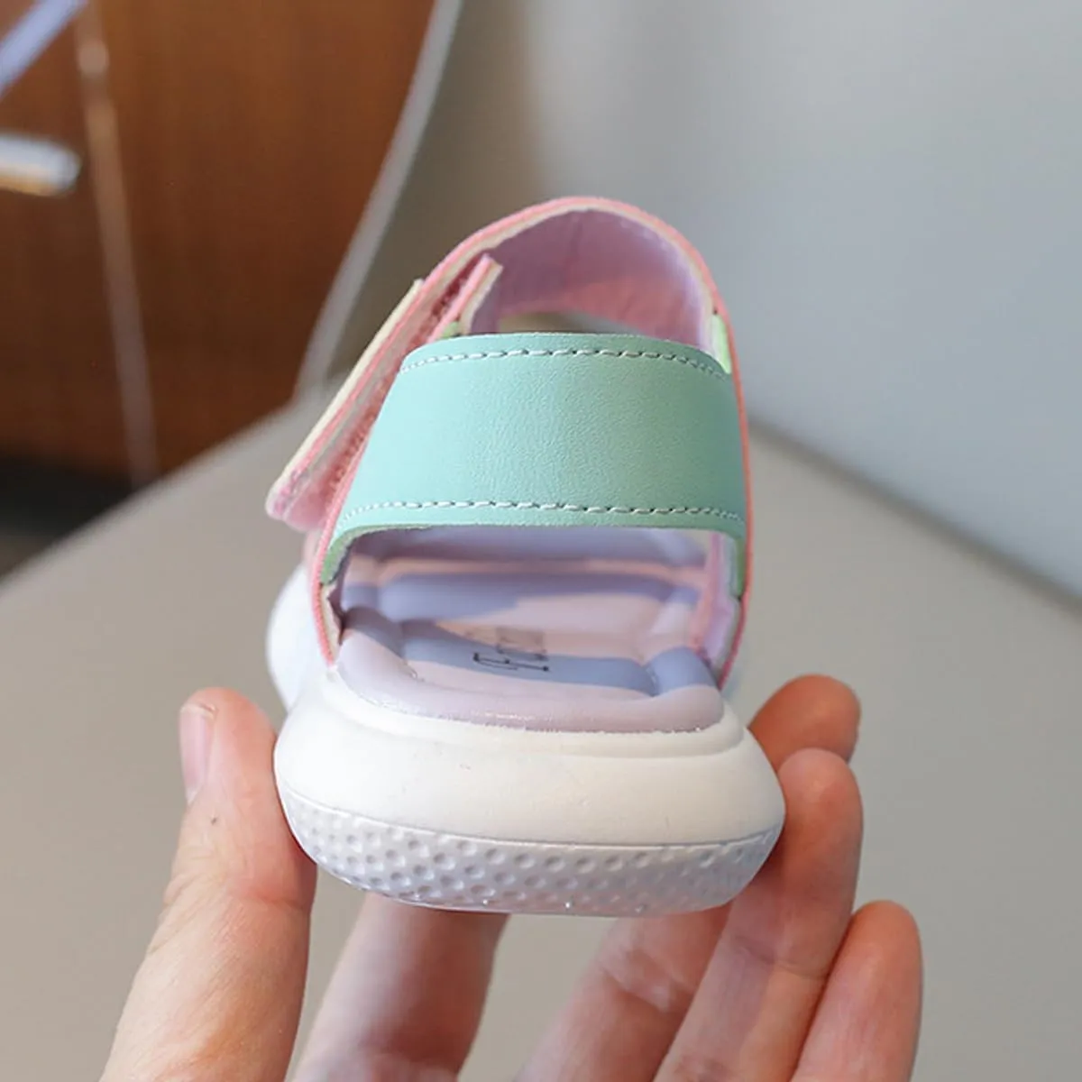 Girls Open Toed Sandals Summer Beach Shoes (Toddler, Little Kid)