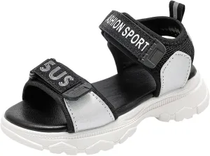 Girls Sandals Fashion Sports Soft Bottom Open Toe Students Middle and Large Children Girls Children Kids Dress Sandals