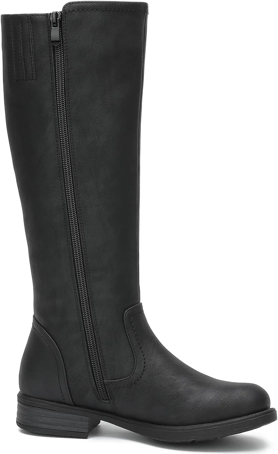 GLOBALWIN Women's Knee High Boots Horseback Riding Tall Boots For Women With Low Heel Comforable For Walking