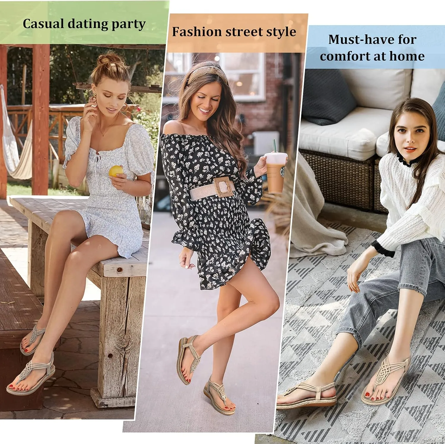 gracosy womens Flats