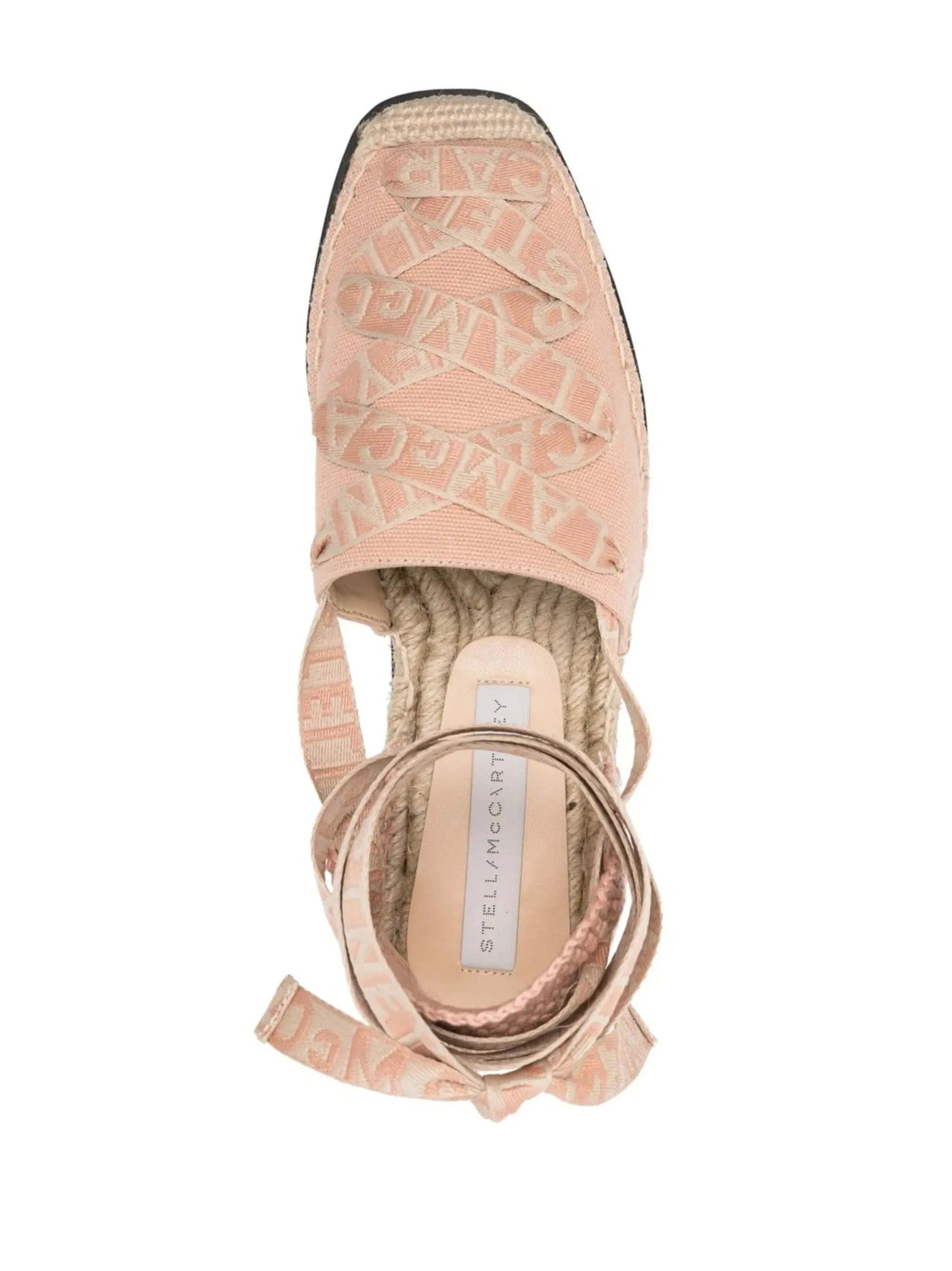 Great savings flatform Data-driven 85mm espadrilles logo-print