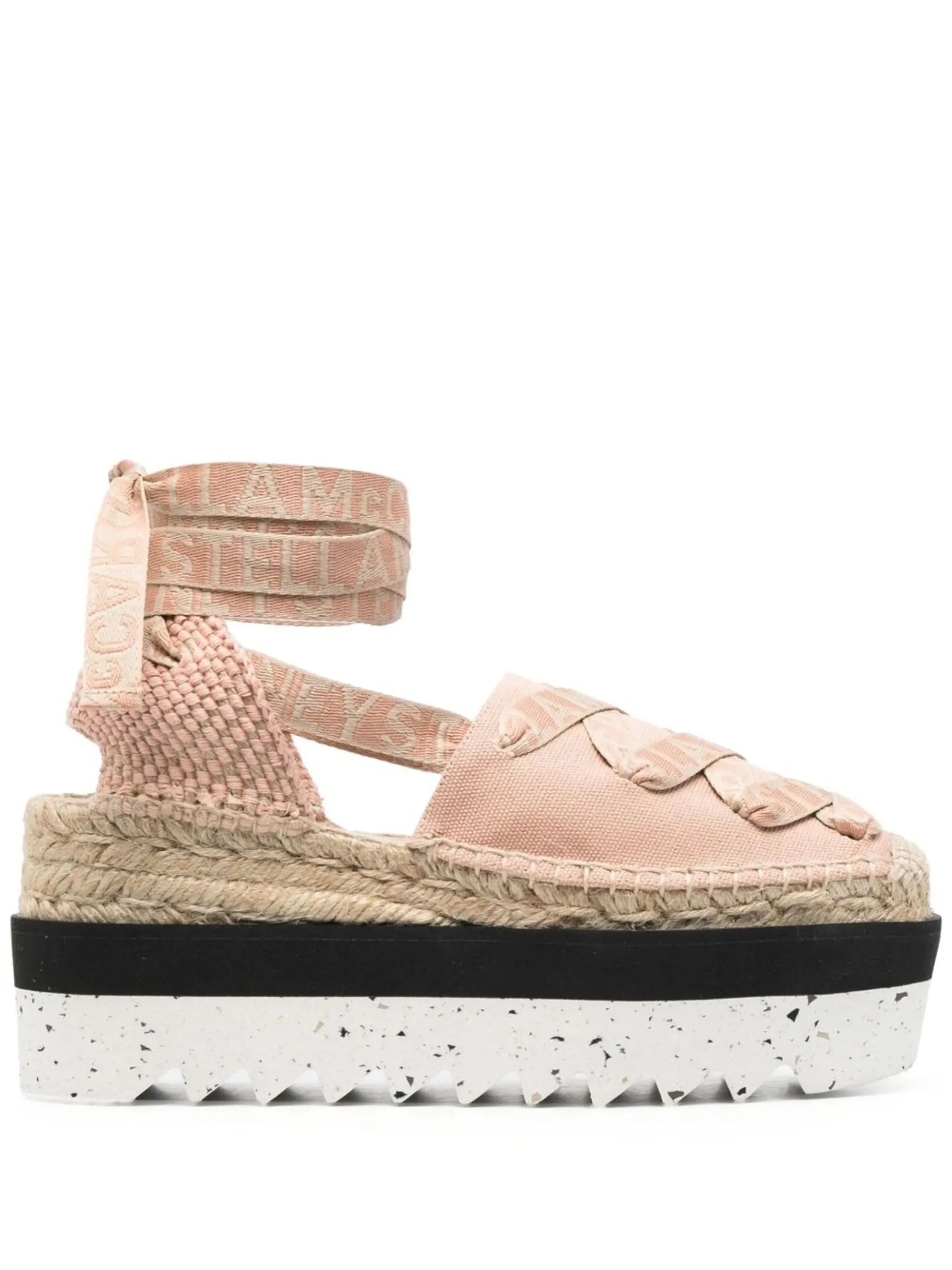 Great savings flatform Data-driven 85mm espadrilles logo-print