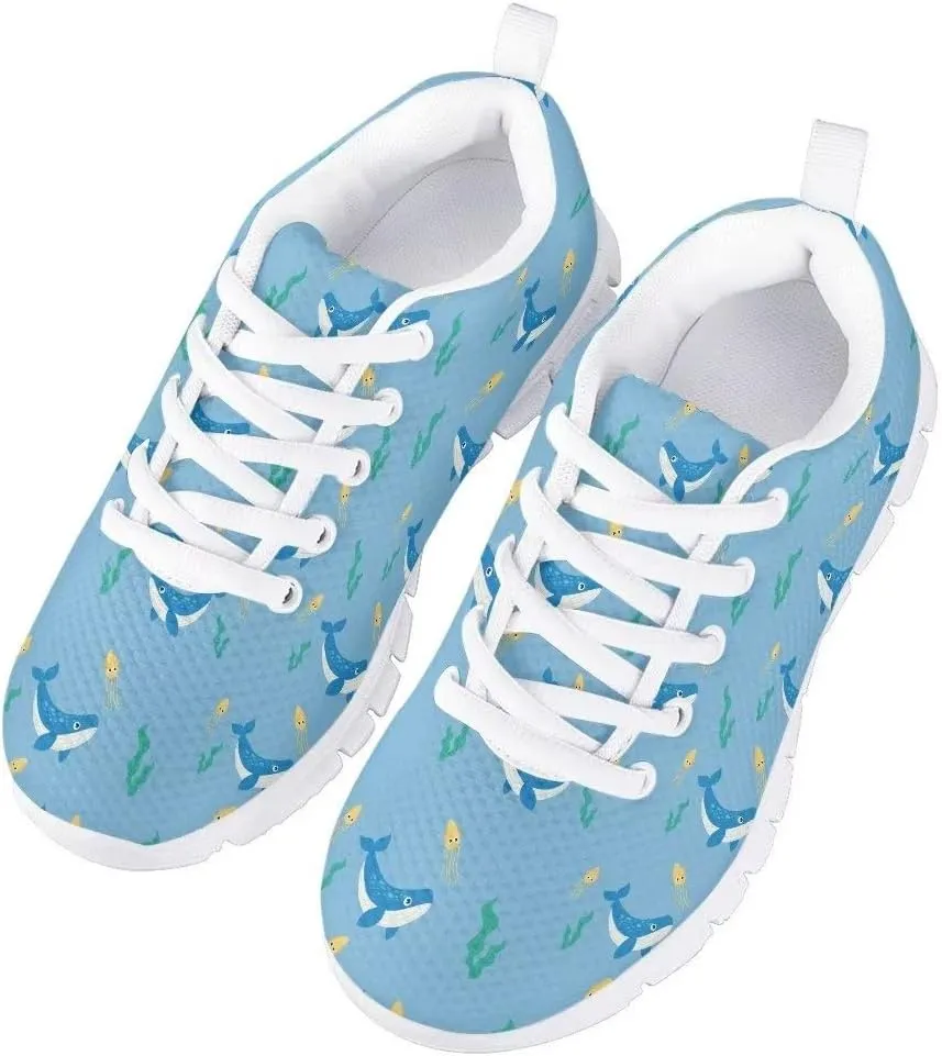 Hawapod Boys Girls Shoes Tennis Running Lightweight Breathable Kids Cute Sneakers