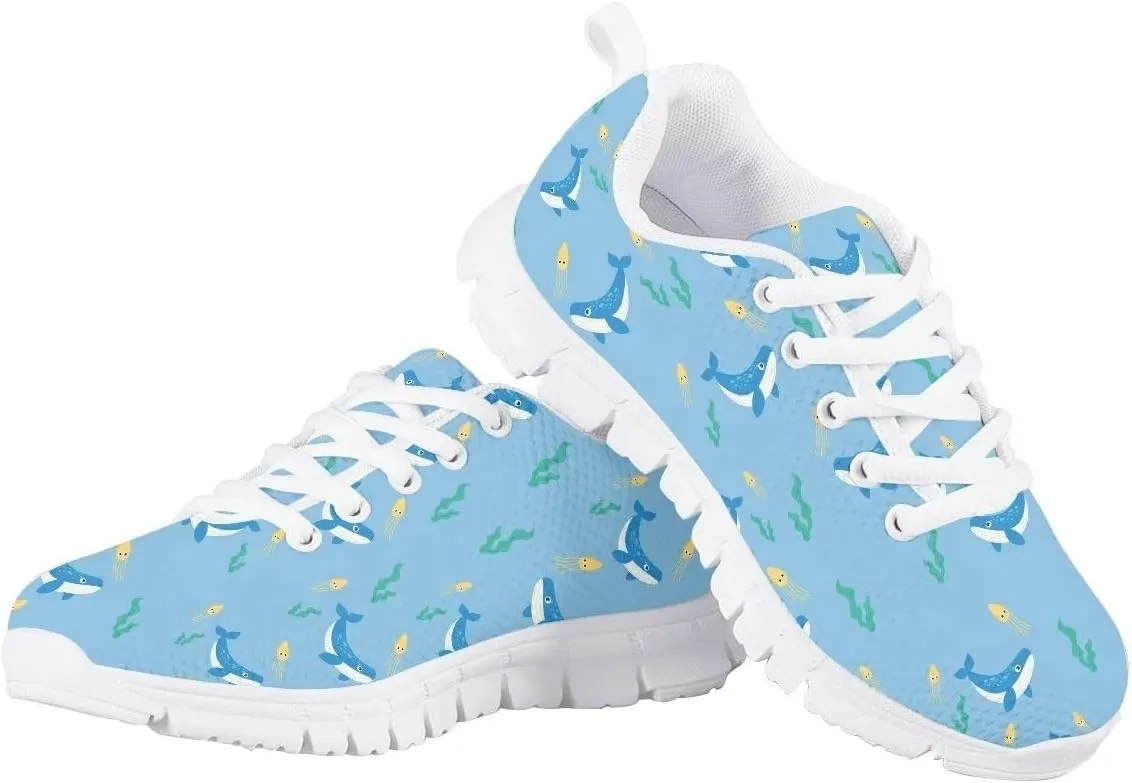Hawapod Boys Girls Shoes Tennis Running Lightweight Breathable Kids Cute Sneakers