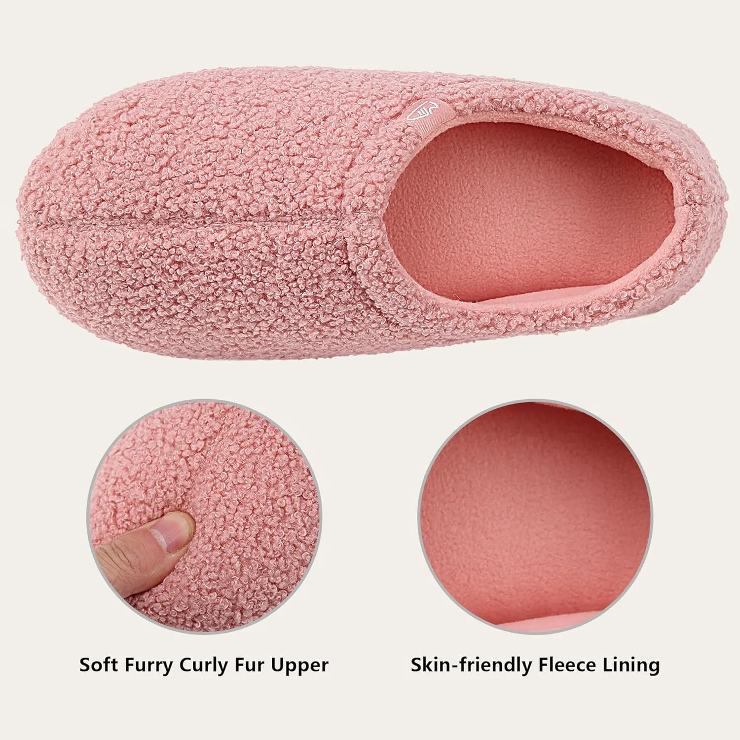 Home Slipper Bootie Slippers Women Girls Indoor Warm Fuzzy Boots Non-slip House Shoe Slippers