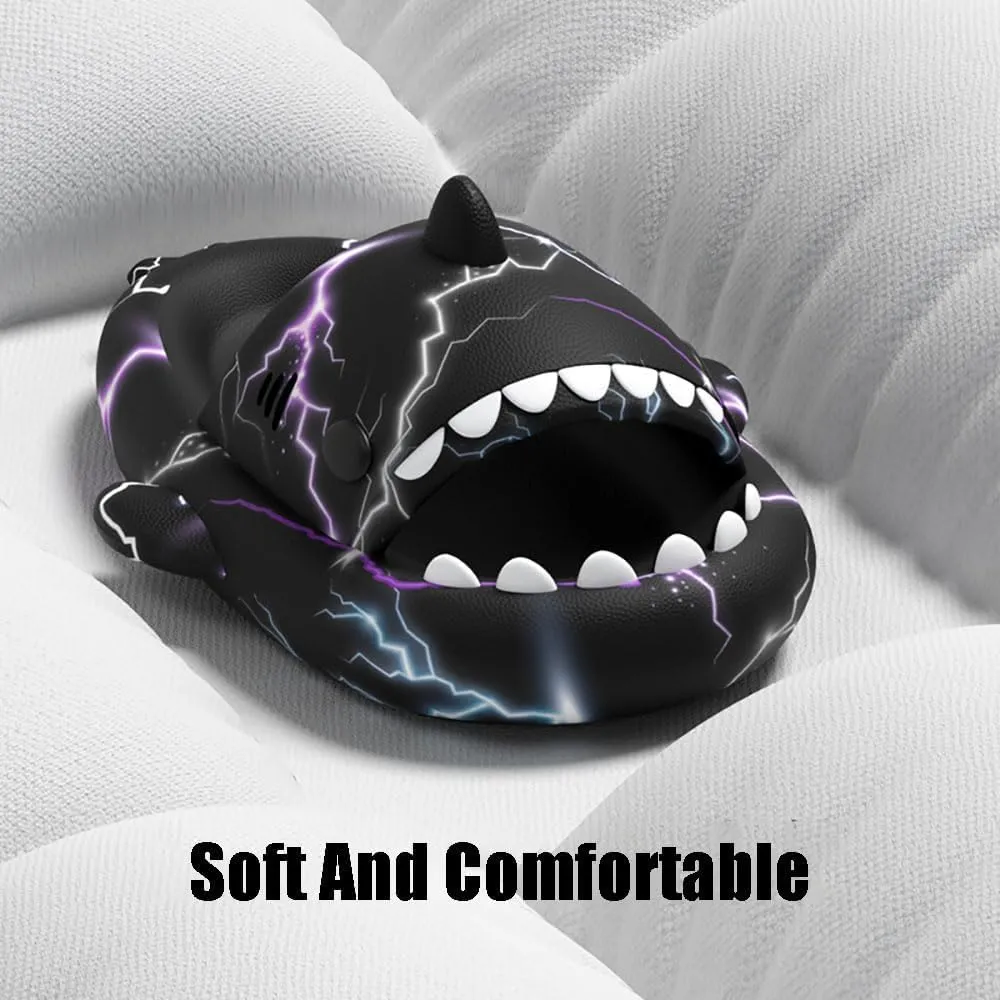 Hrtesus Sharklas, Aldult Sharklas Originales, Sharky Chanclas, Shark Slides for Women and Men