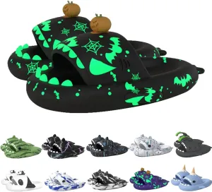 Hrtesus Sharklas, Aldult Sharklas Originales, Sharky Chanclas, Shark Slides for Women and Men