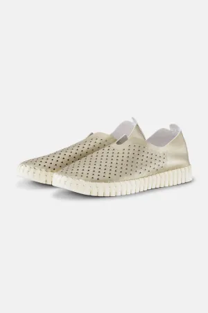 Ilse Jacobsen - Women's Metallic Tulip Slip-on
