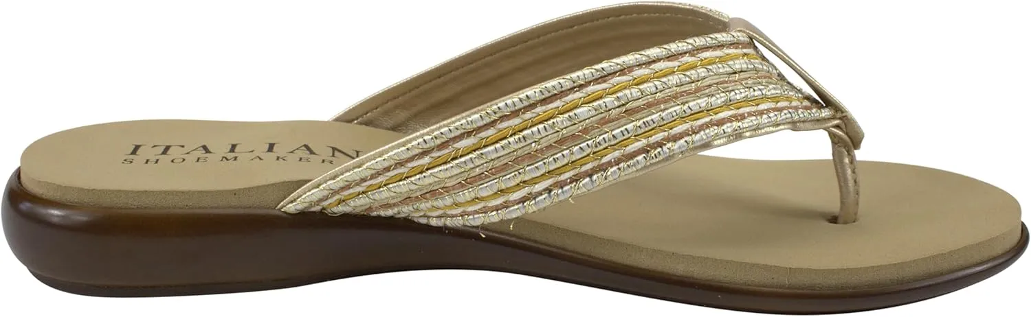 ITALIAN Shoemakers Darcie Padded Thong Sandal for Women