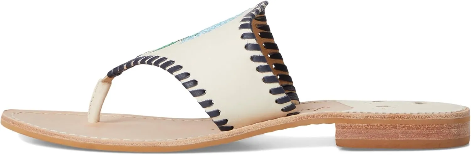 Jack Rogers Women's Jacks Hydrangea Flat Sandal