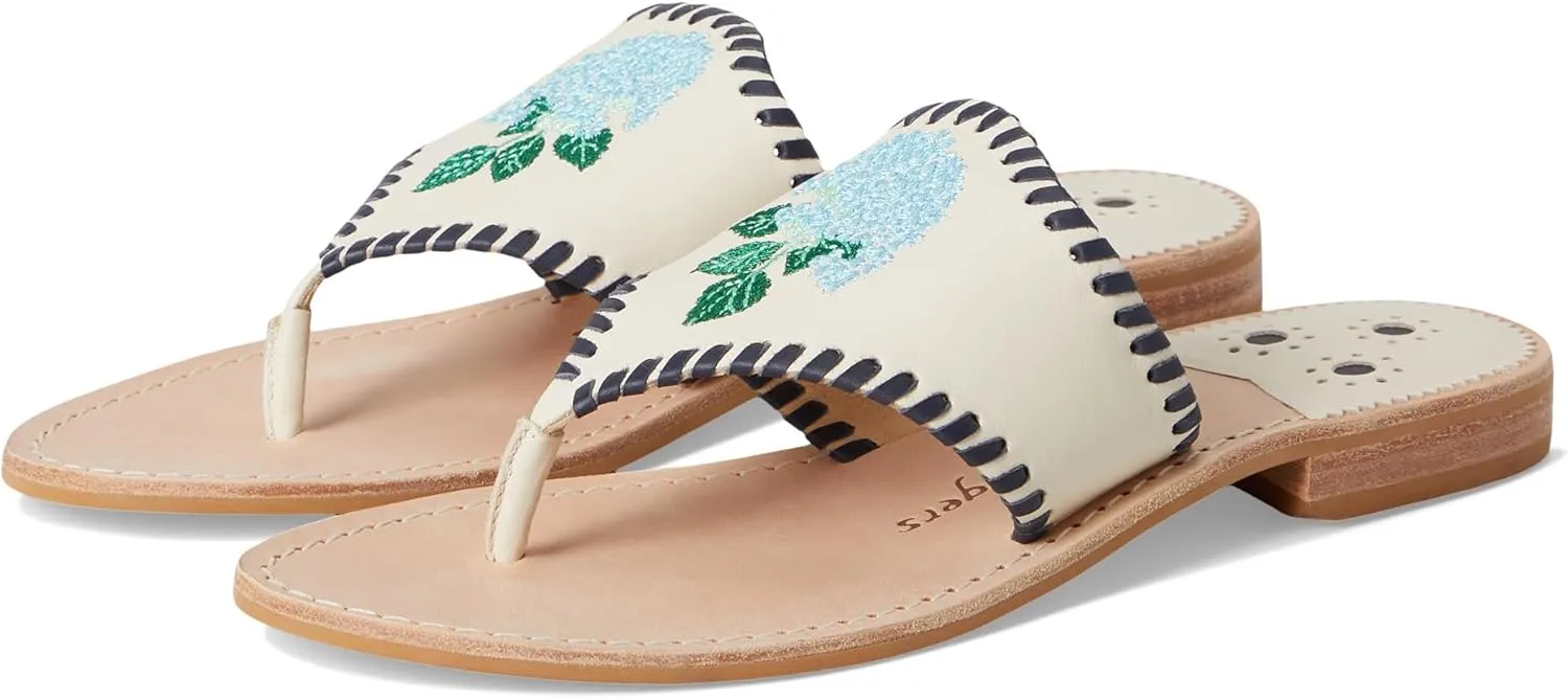 Jack Rogers Women's Jacks Hydrangea Flat Sandal