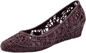 Jelly Mesh Ballet Flats for Women Clear Jelly Sandals Hollow Pointed Toe Loafers Slip on House Slippers Lightweight Breathable No Slip Pump Dressy Ballerina Shoes Summer Beach Party Cruise Vacation