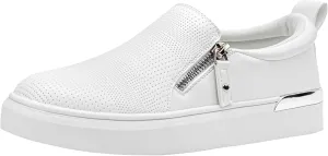 Jeossy Women's Slip On Shoes Casual Fashion Sneakers 8010 Arch Support Loafers for Women with Zipper