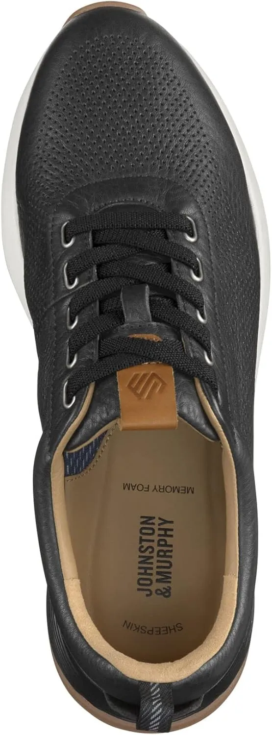 Johnston & Murphy Kinnon Jogger Men’s Shoes – Men’s Casual Sneakers, Comfortable Shoes for Men, Mens Fashion Sneakers