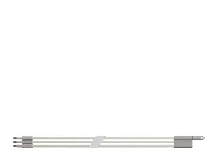 Jonard Tools RDG-9, Compact Glow Rod Kit, 9 ft, 3/16” Diameter