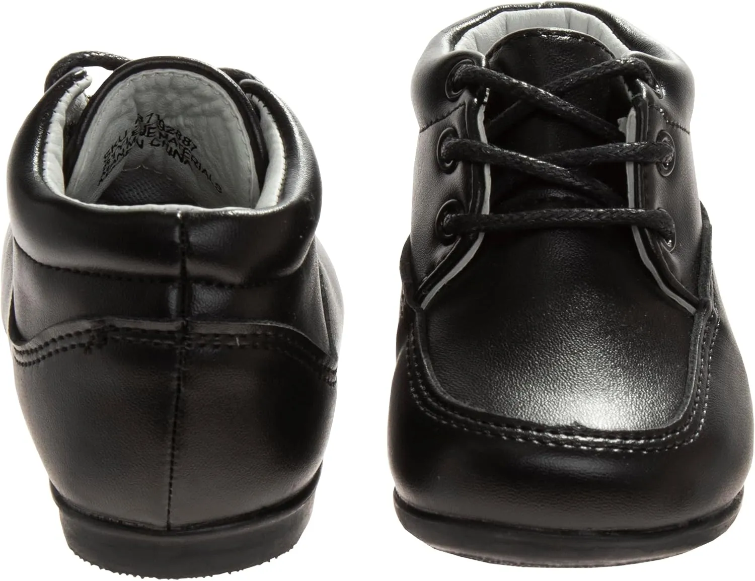 Josmo Baby Boy Girl First Walking Shoes Classic Boots Soft Leather Formal Crib Shoes Size Infant - Toddler