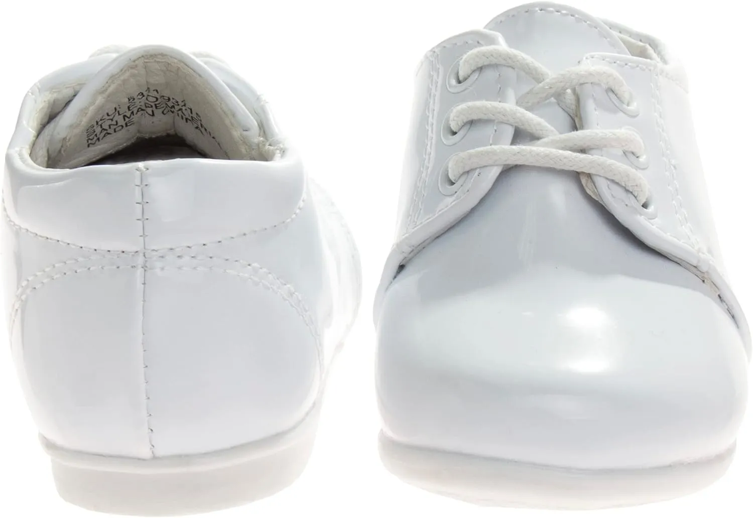 Josmo Baby Boy Girl First Walking Shoes Classic Boots Soft Leather Formal Crib Shoes Size Infant - Toddler