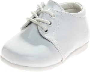 Josmo Baby Boy Girl First Walking Shoes Classic Boots Soft Leather Formal Crib Shoes Size Infant - Toddler