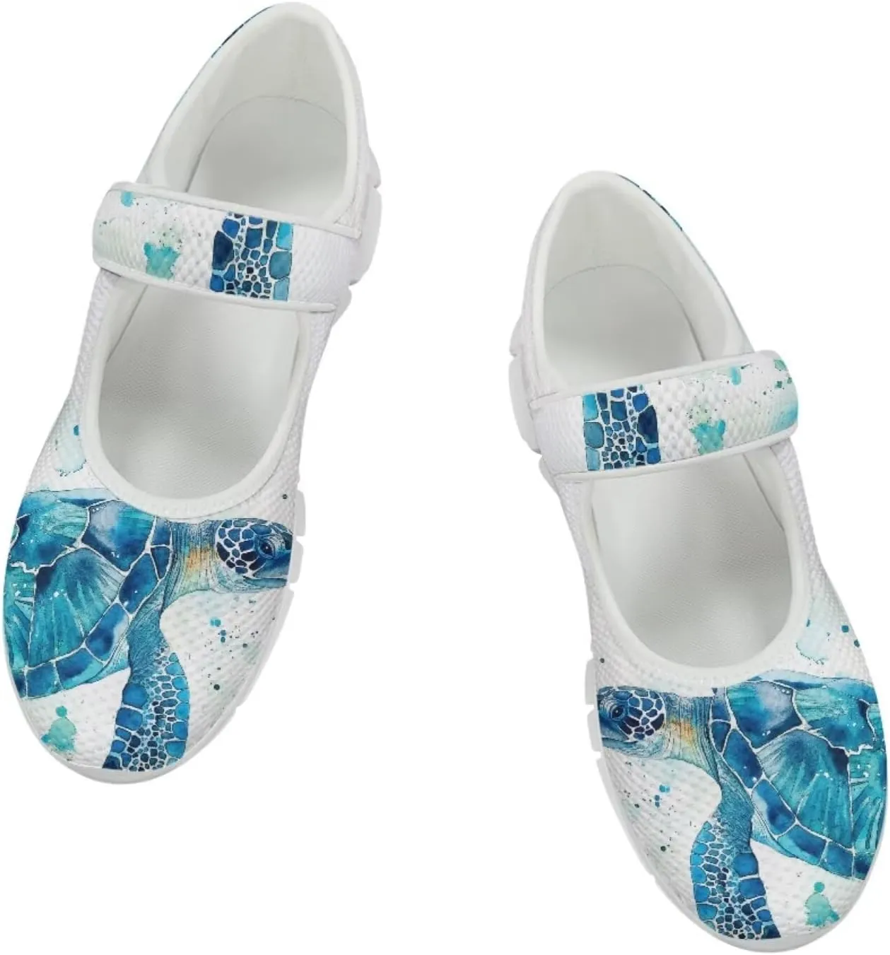 JoyLamoria Rainbow LGBT Walking Shoes Y2K Leopard Flats Arch Support Travel Working Nurse Shoes Light Wight Diabetic Shoes