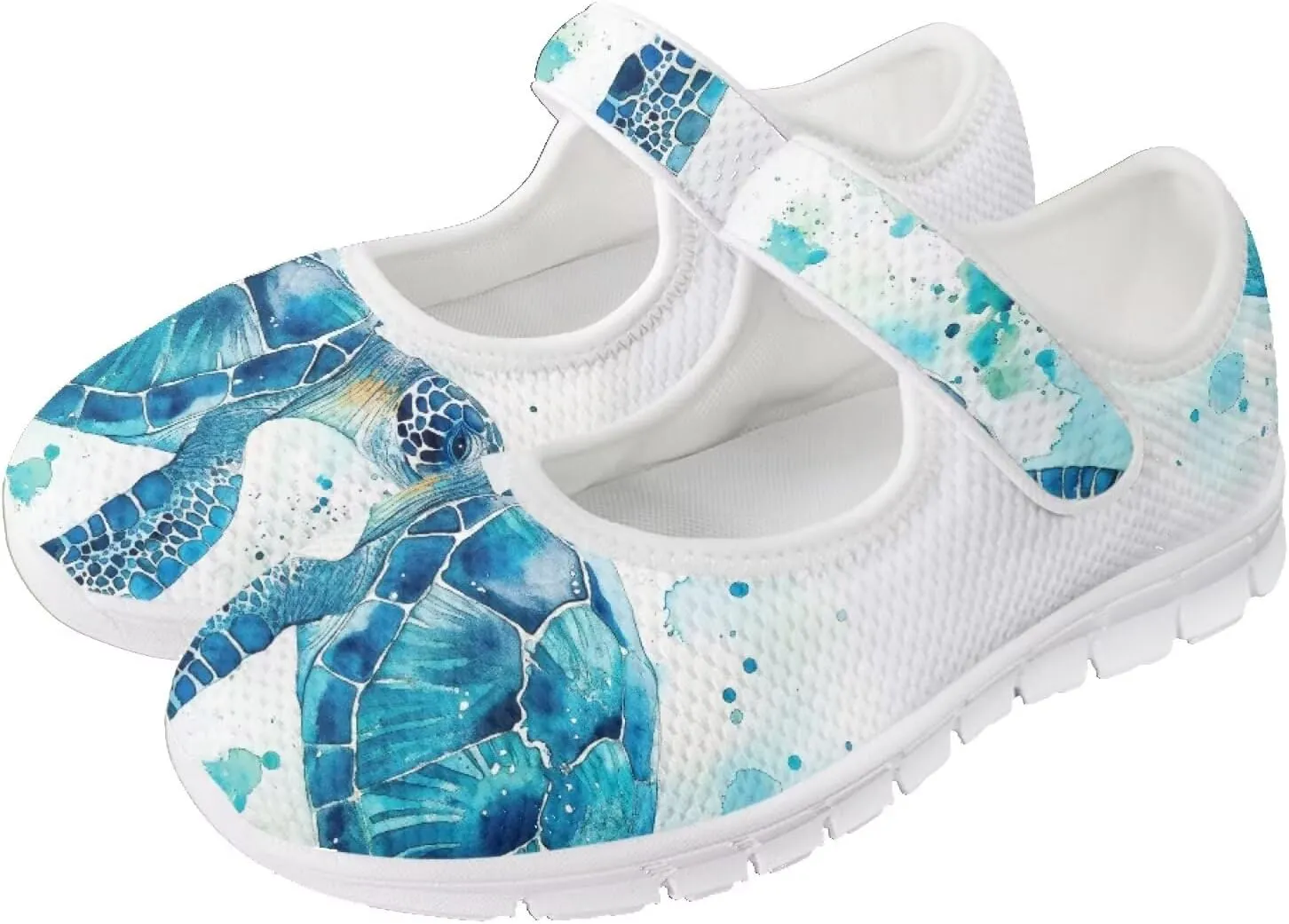 JoyLamoria Rainbow LGBT Walking Shoes Y2K Leopard Flats Arch Support Travel Working Nurse Shoes Light Wight Diabetic Shoes