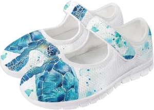 JoyLamoria Rainbow LGBT Walking Shoes Y2K Leopard Flats Arch Support Travel Working Nurse Shoes Light Wight Diabetic Shoes