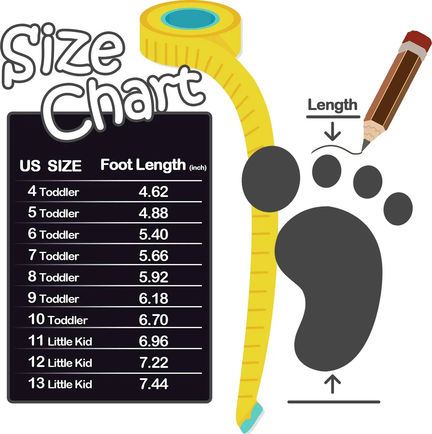 K KomForme Toddler Shoes Boys Girls Canvas Sneakers Size 4-13