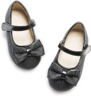 Kiderence Toddler Girls Dress Shoes Little Kids Mary Janes Ballet Flats Toddler