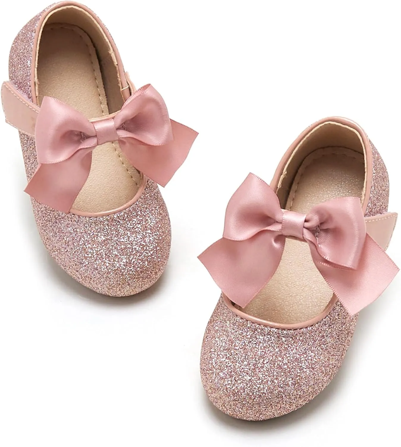 Kiderence Toddler Girls Dress Shoes Little Kids Mary Janes Ballet Flats Toddler