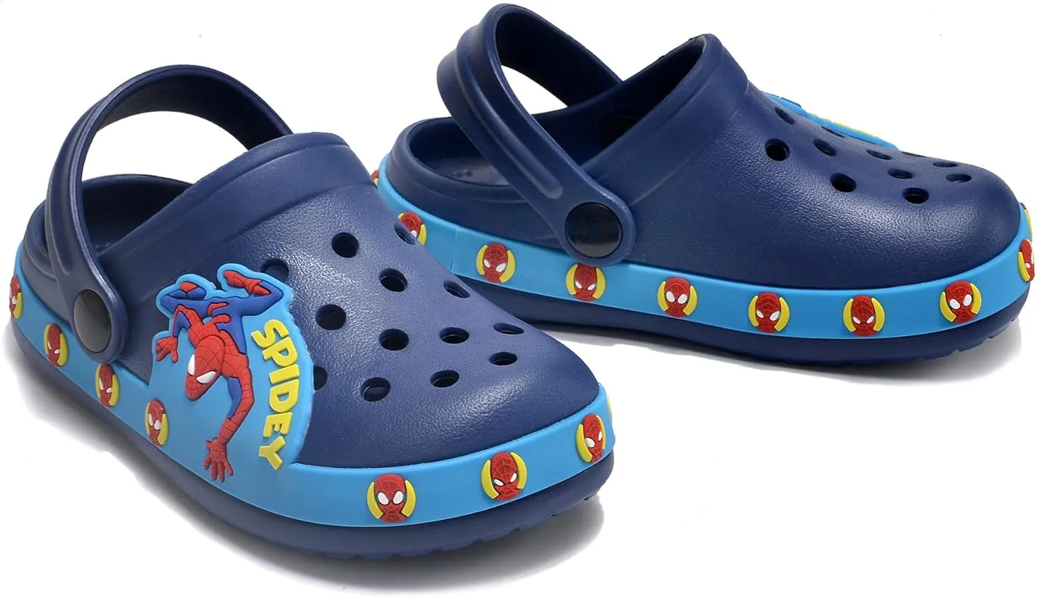 Kids Boys Cartoon Clogs Slippers Cute Toddlers Slip On Boys and Girls Lightweight Beach Pool Sandals