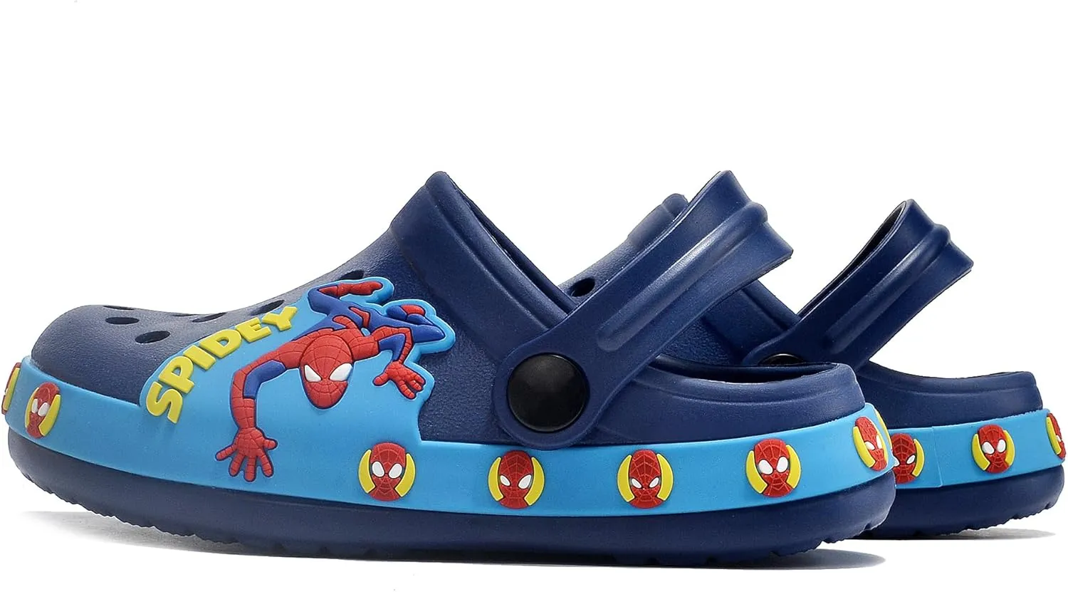 Kids Boys Cartoon Clogs Slippers Cute Toddlers Slip On Boys and Girls Lightweight Beach Pool Sandals
