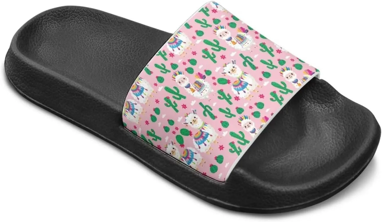 Kids Slides Slipper Anti Slip Open Toe Summer Beach Sandals for Boys Girls Soft and Comfy