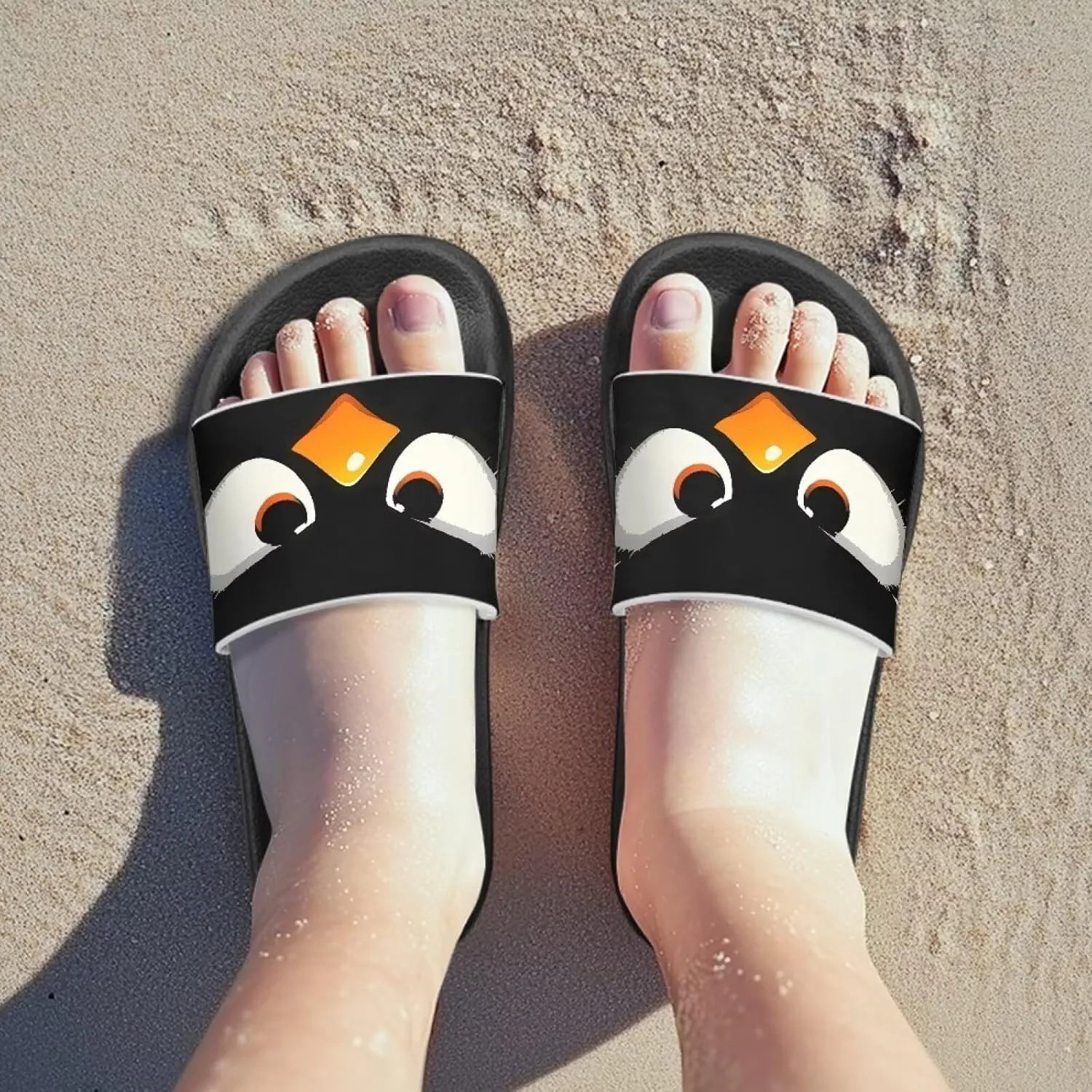 Kids Slides Slipper Anti Slip Open Toe Summer Beach Sandals for Boys Girls Soft and Comfy