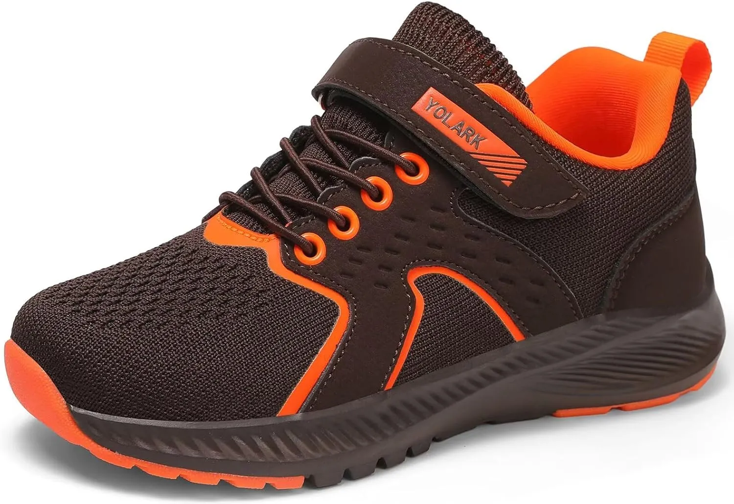 Kids Sneakers for Boys Girls Running Tennis Shoes Non-Slip Hiking Walking Shoes Lightweight Breathable Sport Athletic