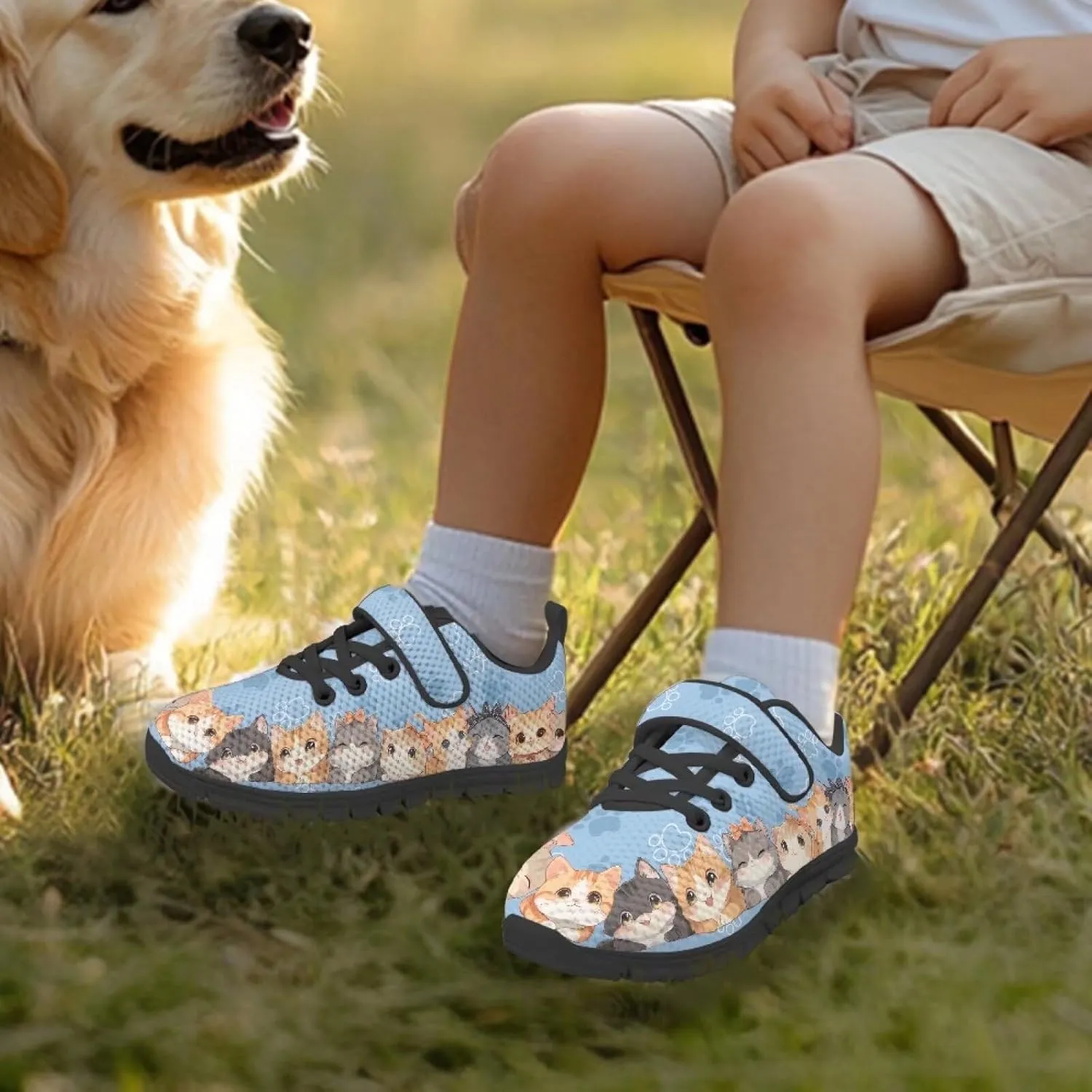 Kids Sneakers Girls Tennis Outdoor Activity Design