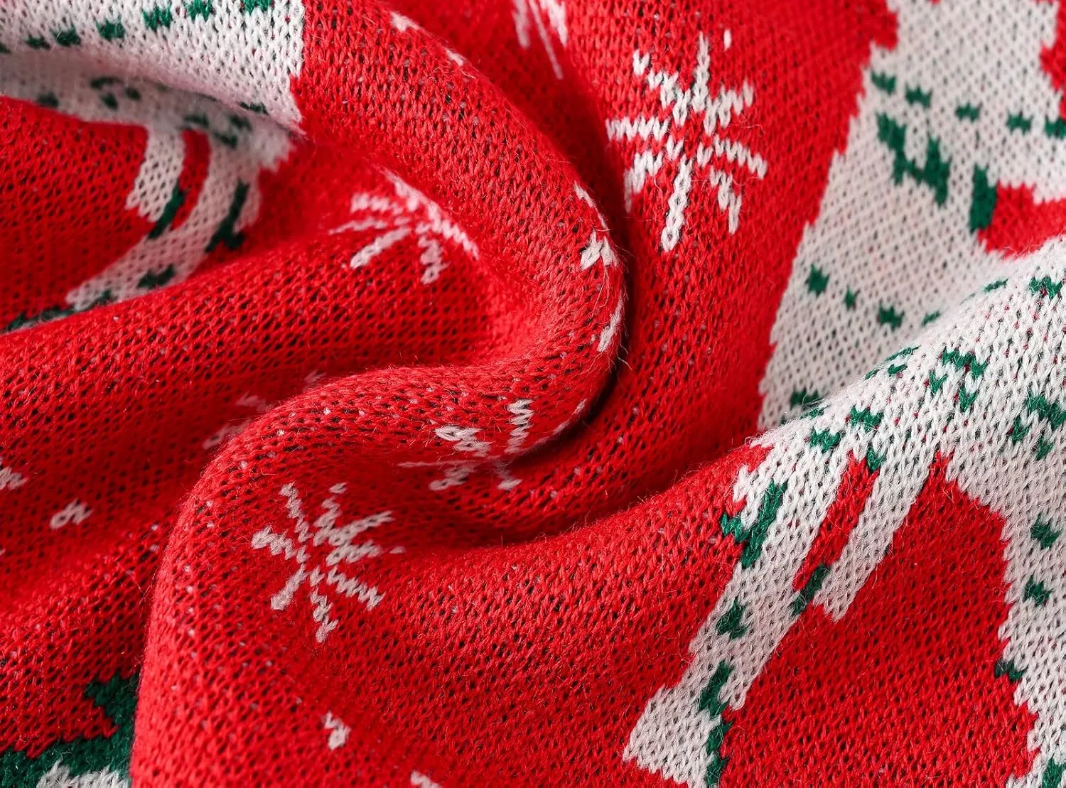 Kids Toddler Boy Girl Christmas Sweater Long Sleeve Round Neck Blouse Deer Print Knit Pullover Christmas Dressup Outfit