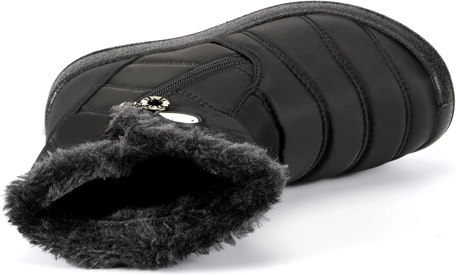 KVbabby Girls' Boys' Snow Boots Winter Boots Ankle Boots Kids Boots Warm Fur Anti-Slip