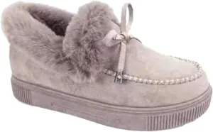 Lausiuoe Winter Boots For Women 2022 Trendy Fluffy Fuzzy Ankle Boots Soft Cozy Outdoor Casual Sneaker Walking Shoes